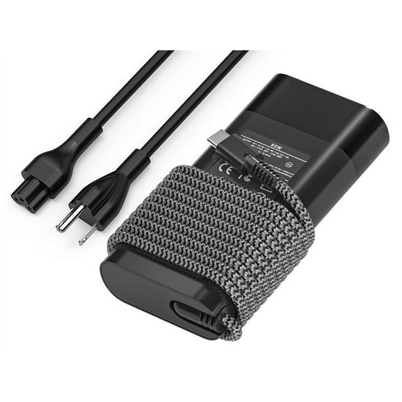 65W USB Type C Fast Charging New Slim Adapter Charger for HP EliteBook 735 755 850 G5, EliteBook x360 1030 1040 G5 G6 G7 G8, ProBook 430 440 445 445R 450 455 455R G5 G6/ 640 650 G2 G4 G5 Notebook