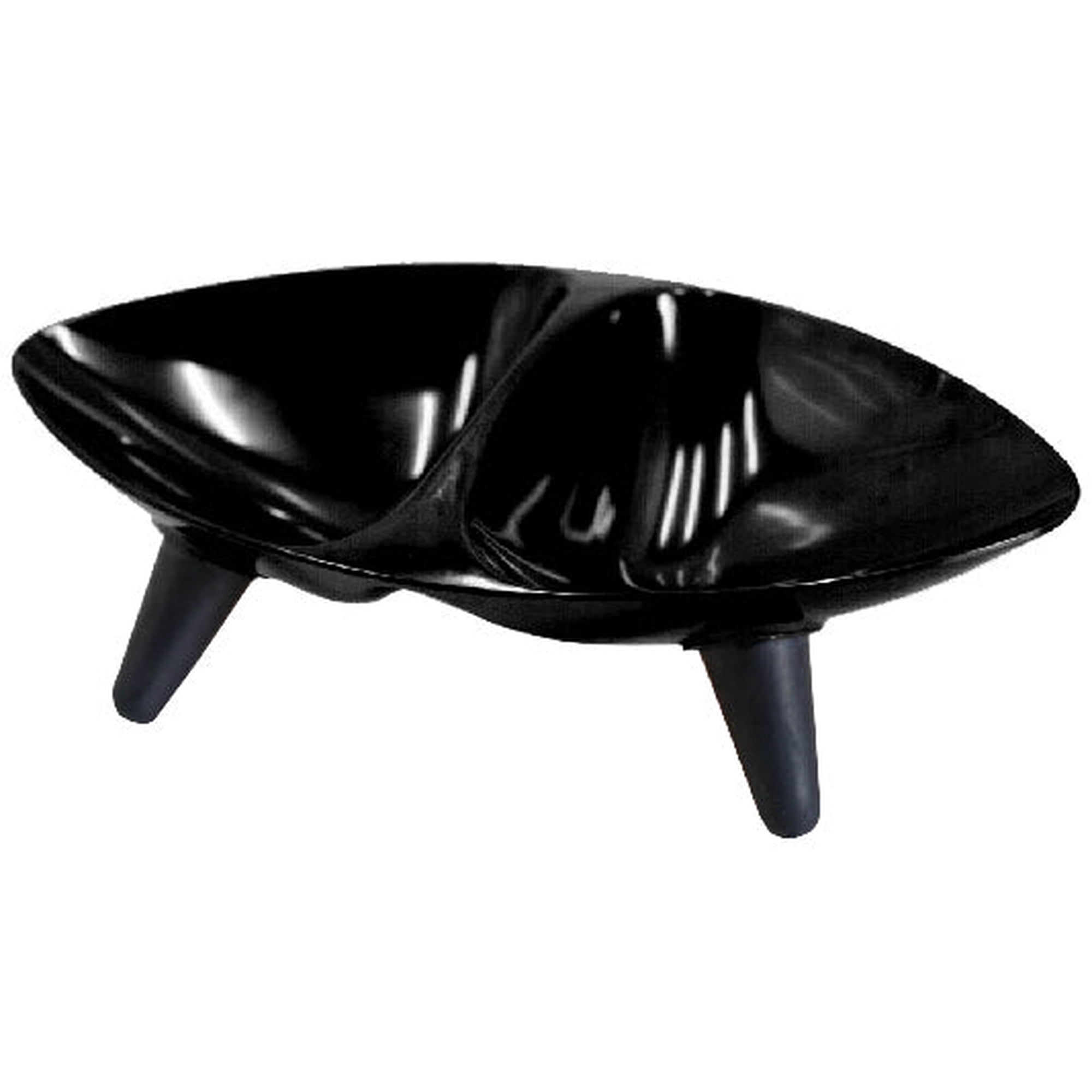 Pet Life ® 'Couture Sculptured' Dishwasher Safe Melamine Food and Water Double Pet Bowl
