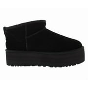 UGG Womens Classic Ultra Mini Platform Boots Black - 1135092-BLK BLACK