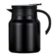 thumbnail image 1 of Carafe à Thé Thermique en Acier Inoxydable 1000 ml, Récipient à Crème à Double Paroi Isolé sous Vide, 1 of 6