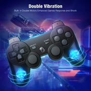 Wireless Controller Compatible with P3, Rechargable Remote Control Gamepad with Charging Cable for P3/PC