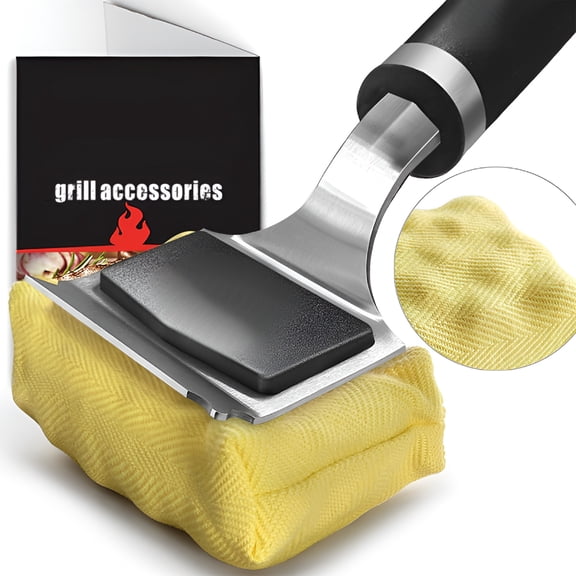 ACDANC Grill Brush Bristle Free for Outdoor Grill - Reinforced Grill Cleaner Scraper BBQ Brush - Safe BBQ Grill Cleaning Brush