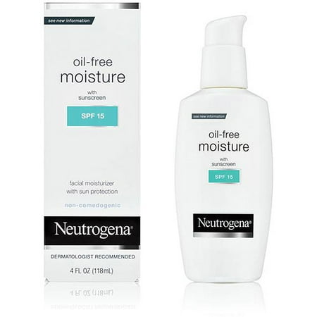 Neutrogena SPF 15 Oil Free Moisture, 4 fl oz