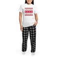thumbnail image 5 of CafePress - Ugly Christmas Sweater Pajamas - Women's Short Sleeve Print T-Shirt and Pants Light Cotton Pajama Set, 5 of 7