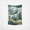 thumbnail image 2 of CADecor Elephant Family Home Decor Tapestry Wall Art Wall Tapestry 40x60 Inches, 2 of 2