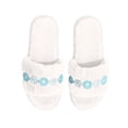 thumbnail image 6 of ichuanyi Fuzzy Open Toe Slippers for Women Indoor Cozy Fluffy Ladies Slippers, Cute Winter Bedroom House Shoes Slip On Slides Sandal, 6 of 9