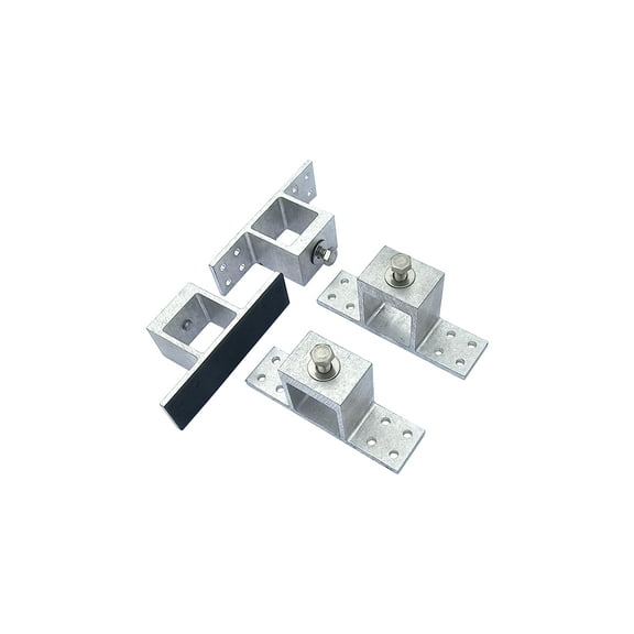 Heavy-Duty Metal Roof Mounting Bracket for Unistrut Channel & Solar Racking (4 Pack)