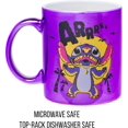 thumbnail image 4 of Silver Buffalo Disney Lilo and Stitch Halloween Midnight Scares Electroplate Chrome Ceramic Mug, 20 Ounces, 4 of 6