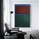 thumbnail image 3 of Tierra y verde 1955 de Mark Rothko Obras de arte Imagen impresa Póster Arte de pared Pintura Lienzo Regalo Decoración Hogar Pósteres decorativos 24x36 pulgadas (60x90 cm), 3 of 6