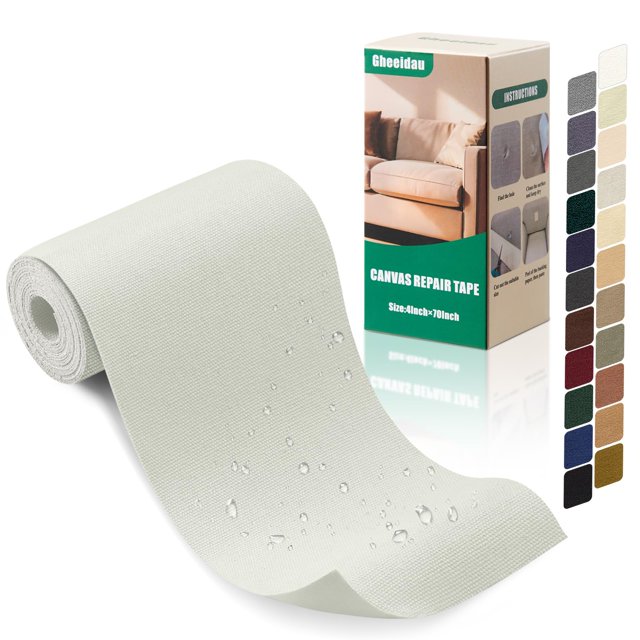 Cinta de reparación de lona Gheeidau, 10 x 178 cm, impermeable, autoadhesiva