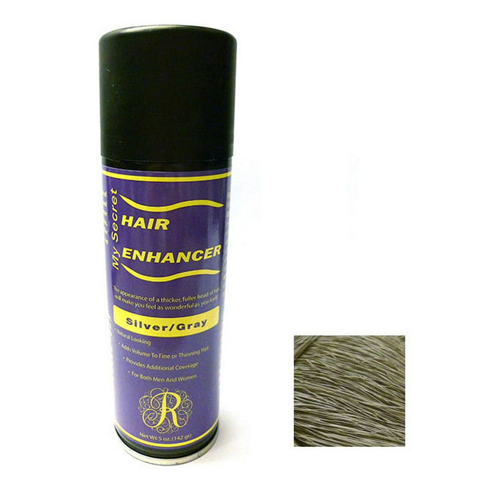 My Secret Hair Enhancer SILVER/GREY for thinning hair loss 5oz