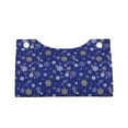 thumbnail image 2 of Sikiie Golden Snowflakes Royal Blue Leather Tissue Box Cover Rectangle, Long Tissue Box Cover, Tissue Box Holder, Tissue Holder for Bathroom, 2 of 7
