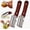 wooden handle, variant on EVHRZN 3 in 1 Multifunctional Vegetable Peeler, Stainless Steel Fruit Peeler with Wooden Handle, Bottle Opener & Grater, Kitchen Gadget for Potato, Carrot, Apple, Pumpkin, Garlic