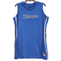 Nike Men EJ Hoops V-Neck Sleeveless Basketball Jersey, Blue, XL