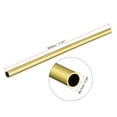 thumbnail image 2 of Uxcell 6.5mm OD 0.2mm Wall Thickness 300mm Length Brass Round Tube 4 Pack, 2 of 5