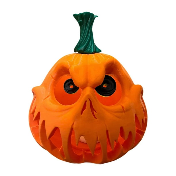 Calabaza Iluminada Halloween Lámpara LED Decorativa para Interior Y Exterior con Efecto Cálido Ideal para Fiestas Regalos Y Decoración Nocturna L