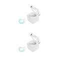 thumbnail image 3 of Cateissary Auriculares Bluetooth de una sola oreja 5,0 en la oreja auriculares inalámbricos de música auriculares invisibles deportivos Type1 NO1, 3 of 6