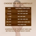 thumbnail image 4 of Girls Shaping for Plus Size Backless Built In Bra Body Seamless with Shapewear, 4 of 6