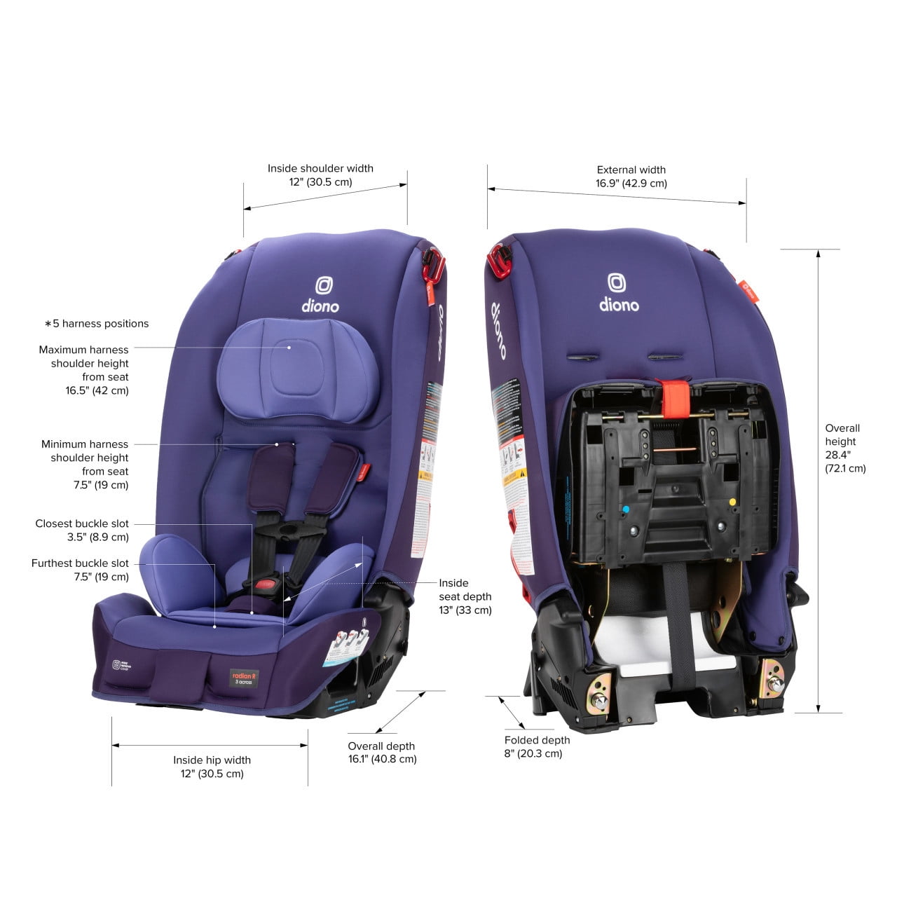 Comparing diono car seats top