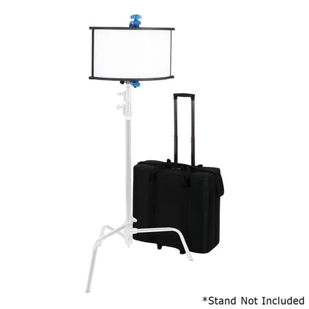 Fotodiox LED-W30-Radius1 1 x 2 ft. Wide Angle Light with Curved Bicolor Dimmable Studio Light