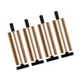 thumbnail image 1 of Patas de metal para muebles de 4 piezas, multiusos, fáciles de instalar, para sofá oro 12cm, 1 of 9