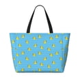 thumbnail image 2 of Fotbe Duck Swimming Bolsa de Viaje para Playa - Resistente al Agua, Bolsa Tote de Gran Capacidad y Ligera con 7 Bolsillos para Mujeres y Hombres, 2 of 7