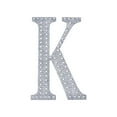 thumbnail image 6 of Efavormart 8" Letter K Silver Self-Adhesive Rhinestone Number Stickers for DIY Crafts, Handicraft Art, Graduation Cap Decorations Birthday Party, Wedding Alpha-Numeric stickers, 6 of 6