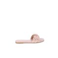 thumbnail image 6 of Time and Tru Womens Floral Slide Sandals, 6 of 6
