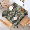 thumbnail image 2 of Camouflage Square Tablecloth 42x42in(107x107cm) – Waterproof Polyester Printed Table Cover, Wrinkle Resistant & Washable for Kitchen Dining Picnic Party Decor, 2 of 6