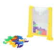 thumbnail image 3 of Russian Blocks Brain Teasers Toy, Bright Colors Russian Block Puzzles Game With Dice For Home Play, 3 of 8