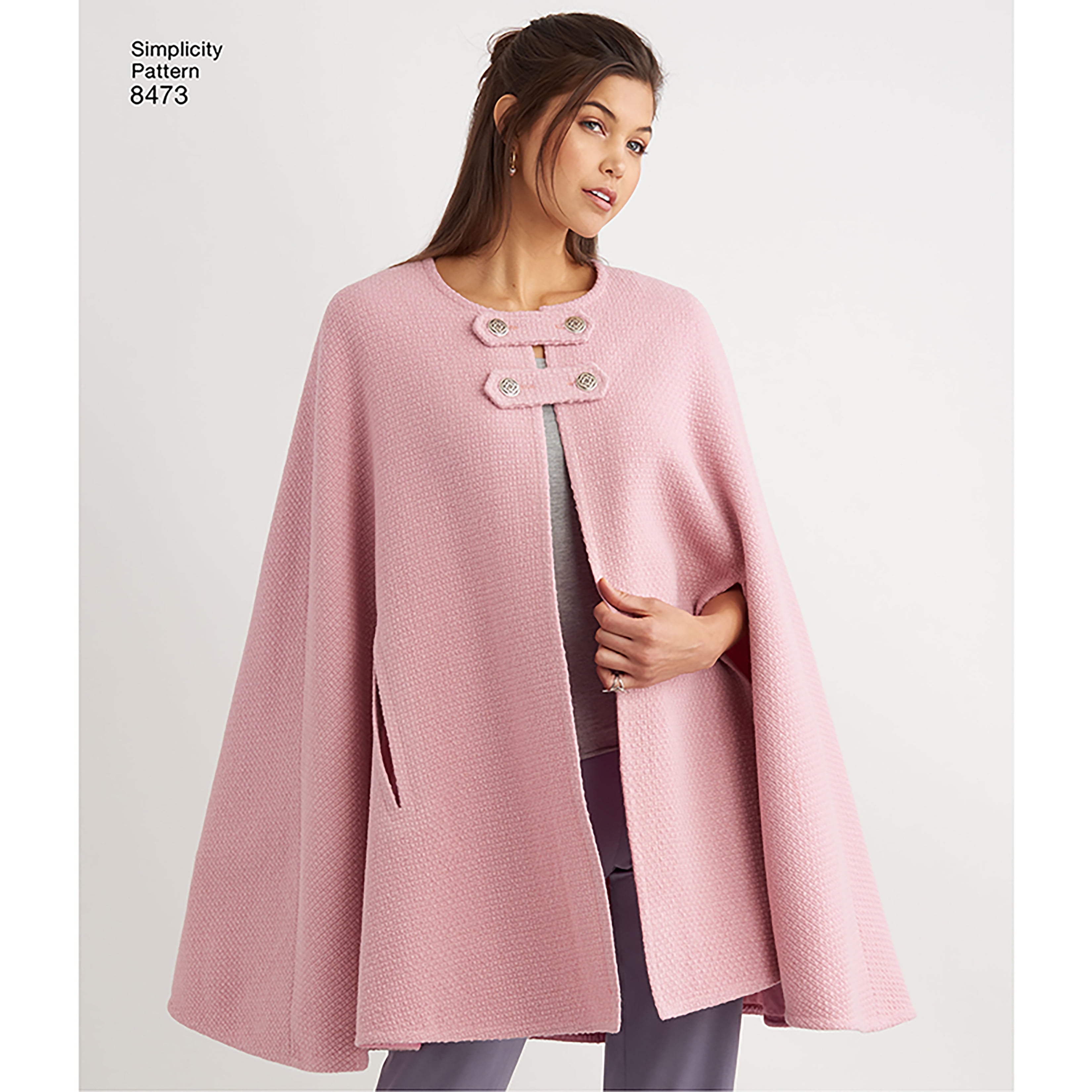 Simplicity Misses' Size XSXL Cape Pattern, 1 Each