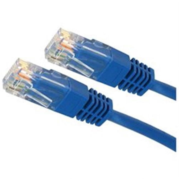 4XC5EPATCH3BL 3 ft Cat5e Molded RJ45 UTP Patch Cable - Blue