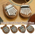 thumbnail image 3 of 8 Key Exquisite Finger Thumb Piano Gift Mini Thumb Piano Great for Beginners F2 G9O8, 3 of 6