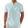 thumbnail image 2 of COOFANDY Mens Polo Shirts Pullover Short Sleeve Knit Lightweight Shirt Casual Golf Shirts, 2 of 7