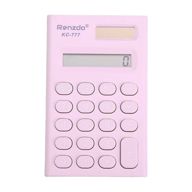 Calculators for Students,Cute Calculator Small Portable Scientific Calculator for Students 8 Digits Mini Body Plastic Keys Non-Slip Bottom Pad Clear Keys,Scientific Calculators for Students