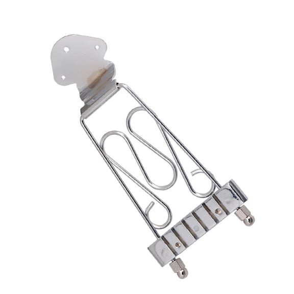 Tailpiece Bridge Wired Frame for Archtop Jazz Guitars Replacement Parts - , as described