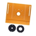 thumbnail image 4 of Router Mesa Placa Insertable Aleación Aluminio Bancos Carpintería con Accesorios Precisión Herramienta Bricolaje Adecuada para Decoración Del Hogar Fa, 4 of 9