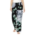 thumbnail image 1 of Fotbe Cartoon Koala Bear Pantalones de Pijama para Mujer, Pantalones de Dormir, Pantalones Pj con Cordón y Bolsillos-X-Large, 1 of 6