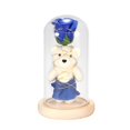 thumbnail image 4 of Adorno De Oso Rosa Led Con Cubierta De Vidrio, Adornos De Flores Inmortales De Simulación Para Regalo De Cumpleaños Del Día De San Valentín Yuarrent HA027175-02, 4 of 7
