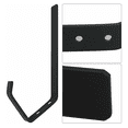 thumbnail image 3 of Porta Casco De Moto Perchero Llavero De Acero Inoxidable 4 Pzs Negro Belug, 3 of 5
