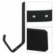 thumbnail image 4 of Porta casco de Moto Perchero Llavero de acero inoxidable 4 Pzs Negro Labg, 4 of 5