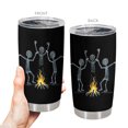 thumbnail image 1 of Vaso de viaje Oasisdream de acero inoxidable con tapa, 600 ml, 1 of 6