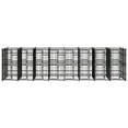 thumbnail image 2 of CUITING Outdoor Dog Kennel Steel 158.8 ft², 2 of 7