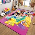 thumbnail image 1 of Disney Princess Girls' Floor Rug Soft Door Mat Anti-slip Living Bedroom Carpet, 1 of 3