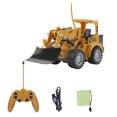 thumbnail image 3 of Bulldozer de Control remoto camión de construcción vehículos de ingeniería juguetes educativos Abanopi Amarillo/Camión barredora de nieve RC, 3 of 7