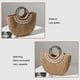 thumbnail image 4 of Bolso de mano Minnieouse de mimbre media luna Beige, 4 of 6