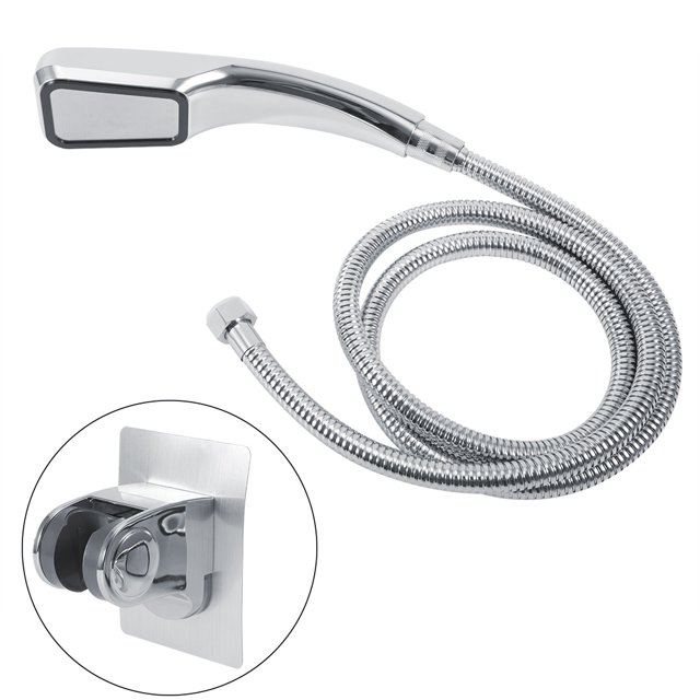 Cabezal de ducha rociador de ducha de baño de mano con galvanoplastia presurizada G1/2 pulgadas
