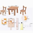 thumbnail image 3 of Juego de cocina Zulema 1:12 mesa de cocina silla juguetes miniatura, 3 of 8