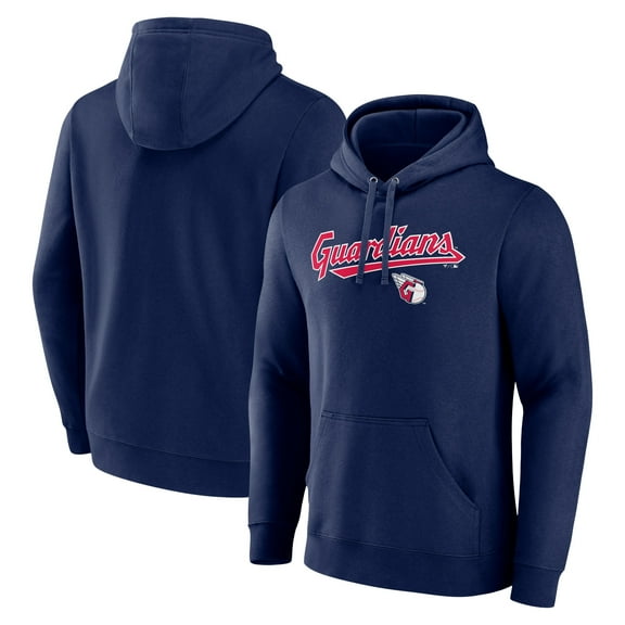 Men's Navy Cleveland Guardians Series Sweep Pullover Hoodie