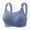 Blue, variant on RMGVDSD Womens Wireless Bras Women's Lace Push Up Comfort Breathable Bra Without Underwire Lingerie For Mom Wireless Push Up Bralettes
